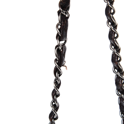 Chanel Caviar Outdoor Ligne Flap Dark Brown 15 of 15