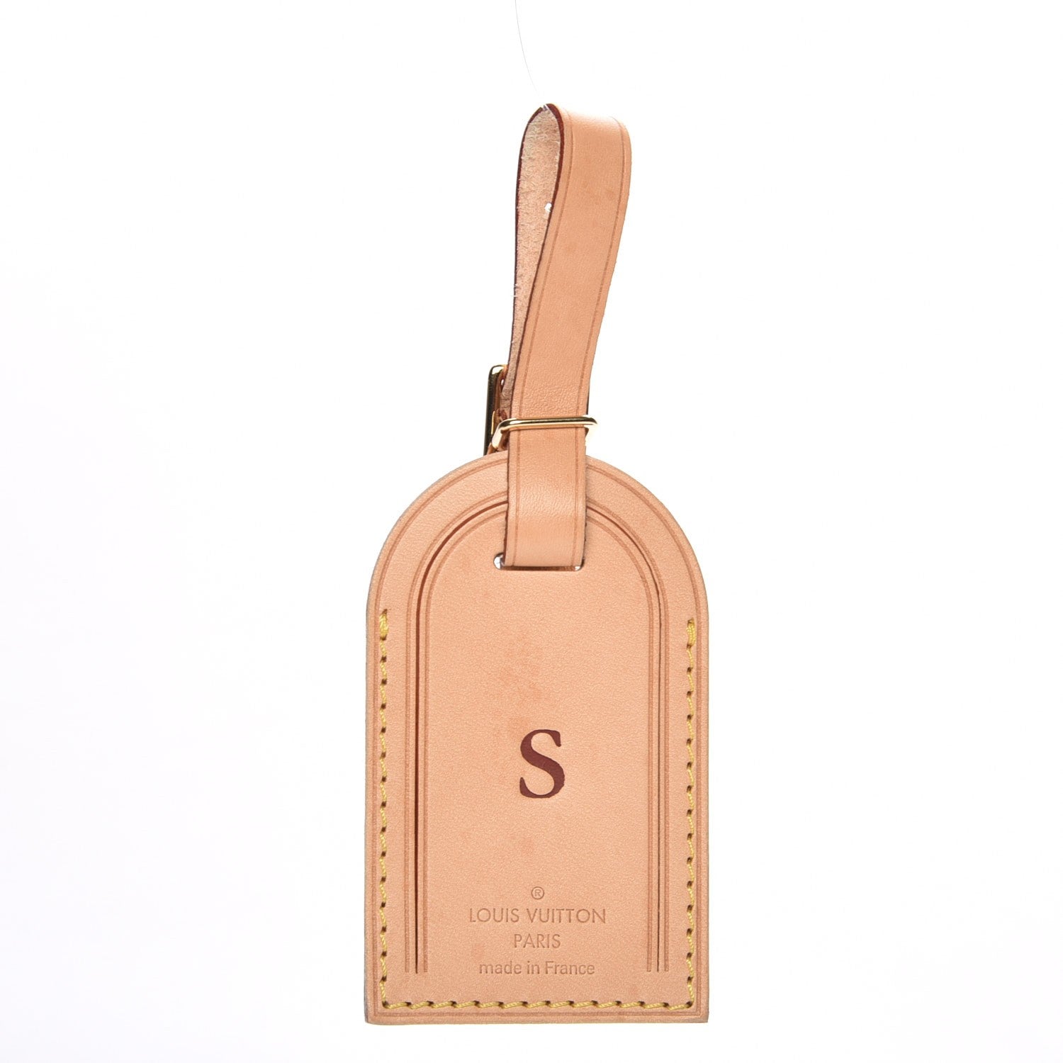 Louis Vuitton Vachetta Luggage Tag 1 of 4