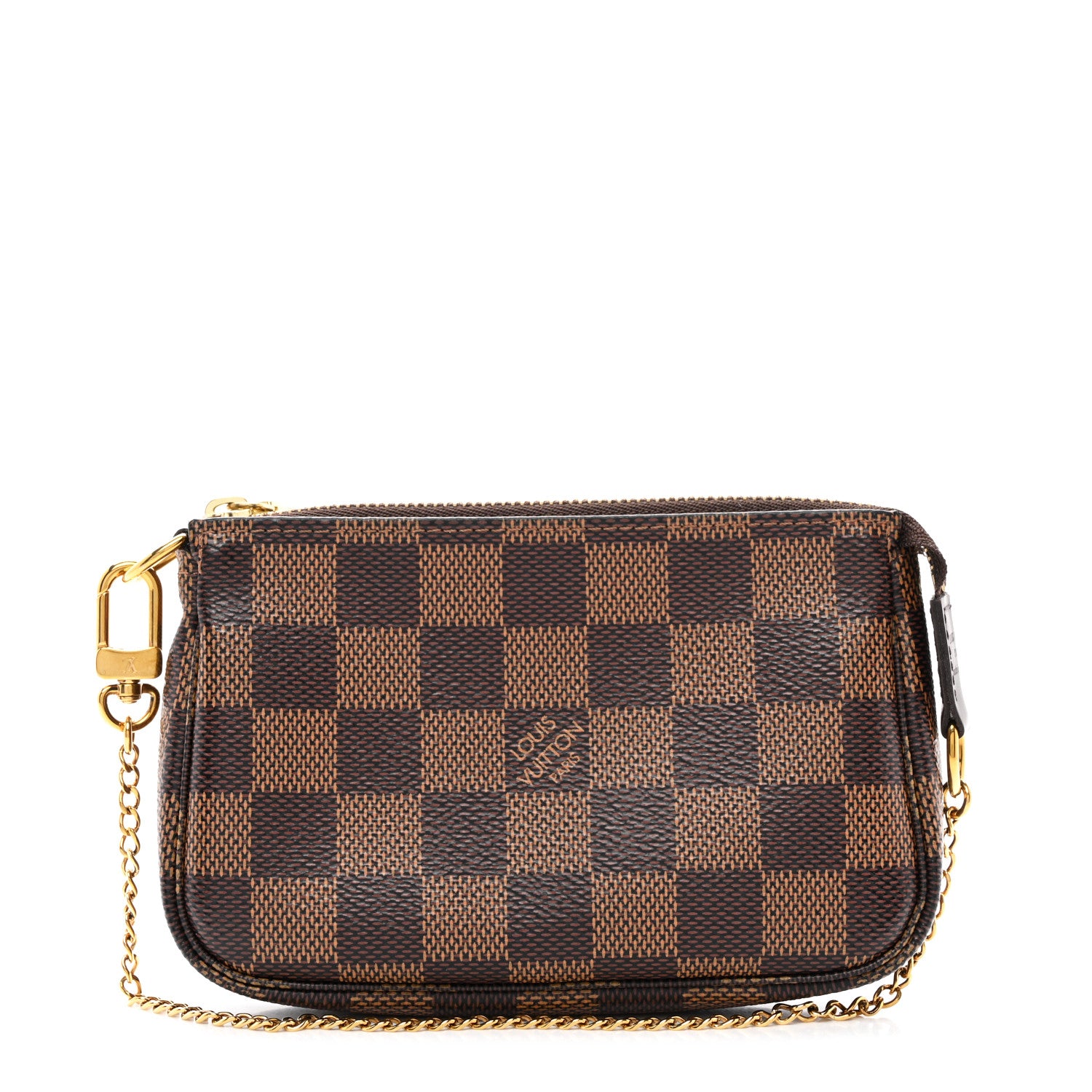 Louis Vuitton Damier Ebene Mini Pochette Accessories 1 of 8