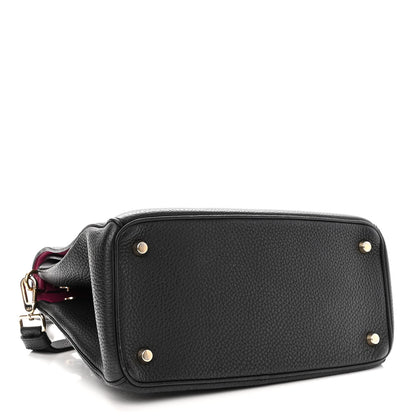 Christian Dior Bullcalf Small Be Dior Flap Black Fraise 4 of 10