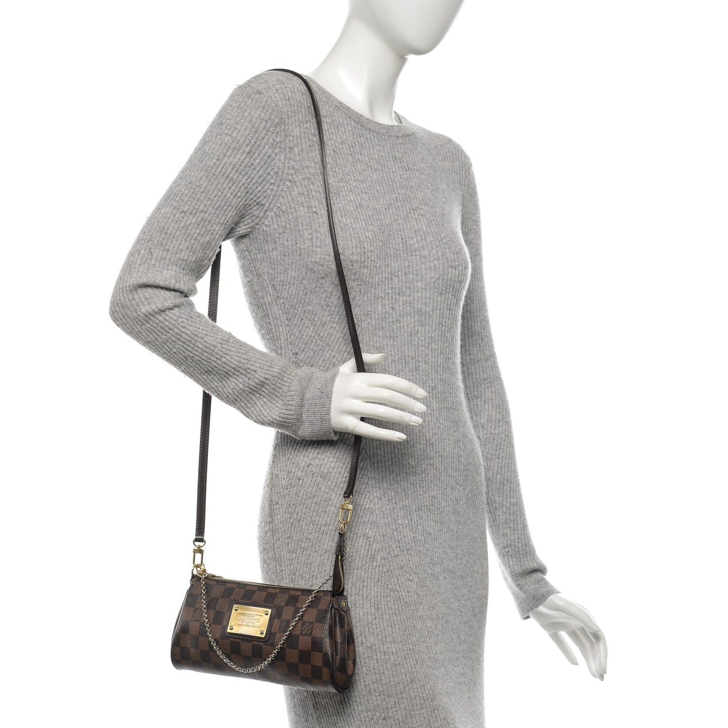 Damier Ebene Eva Clutch