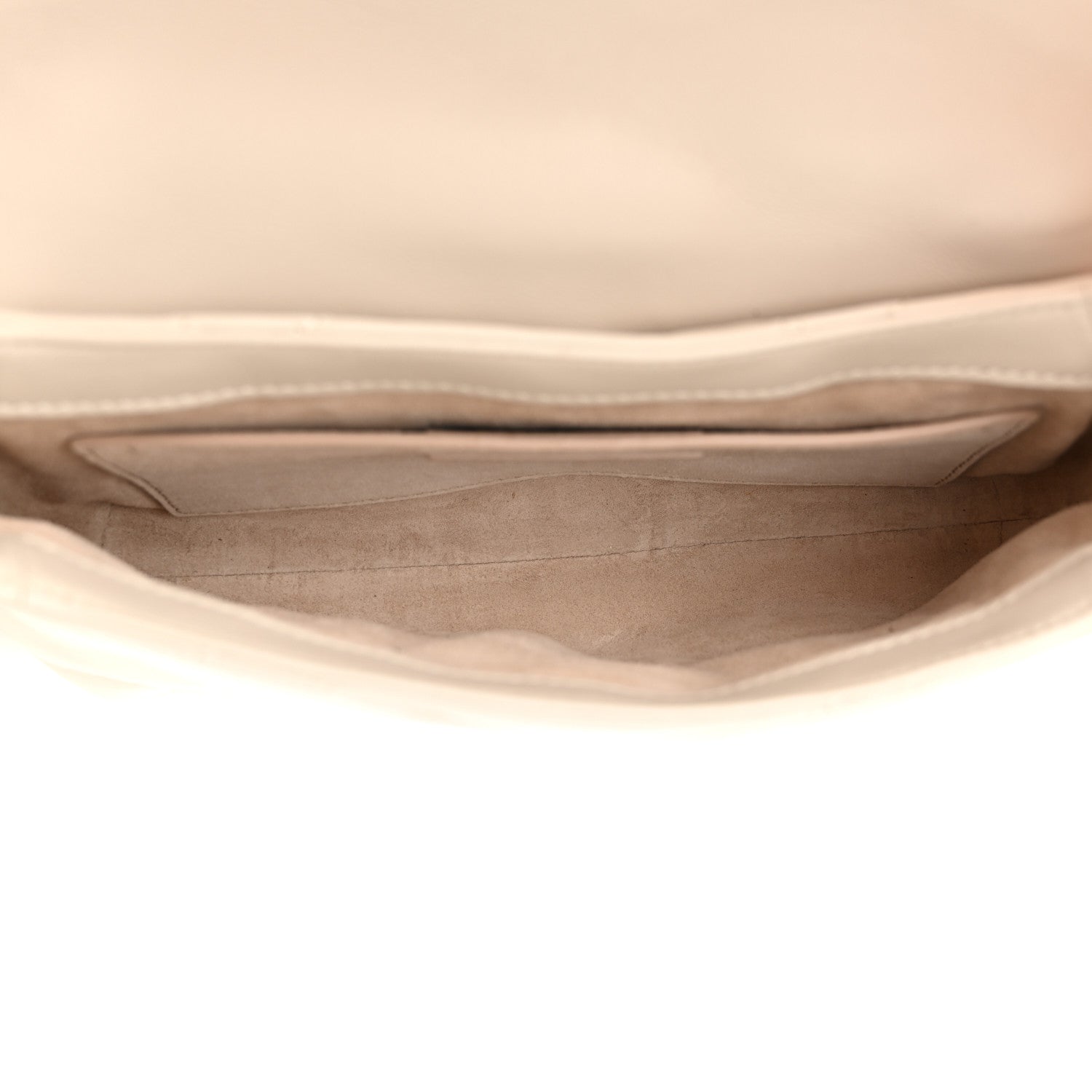 Saint Laurent Lambskin Quilted Le 57 Diamond Shoulder Bag Crema Soft 5 of 11