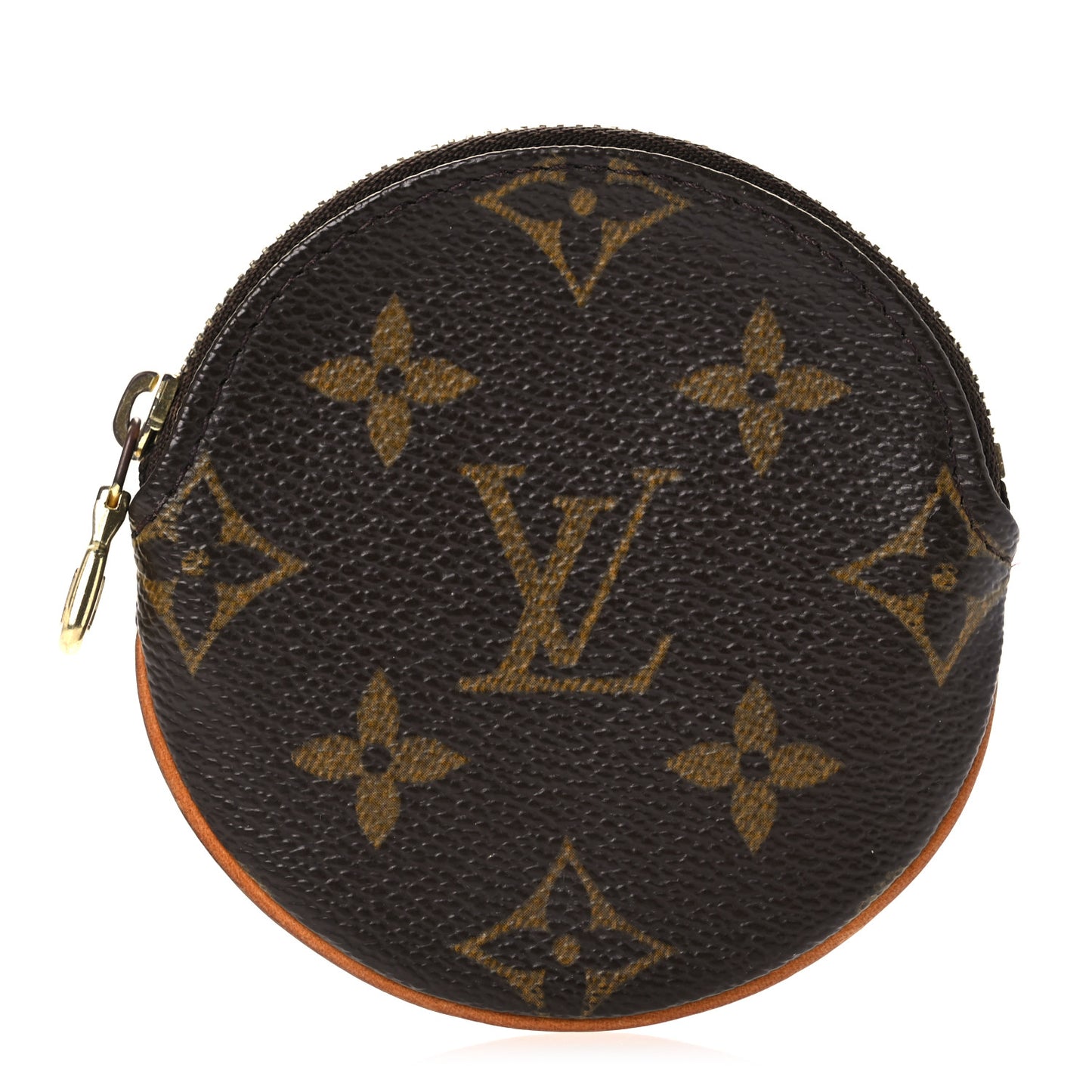 Monogram Round Coin Purse