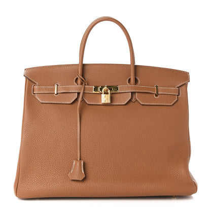 Hermes Togo Birkin 40 Gold 1 of 16