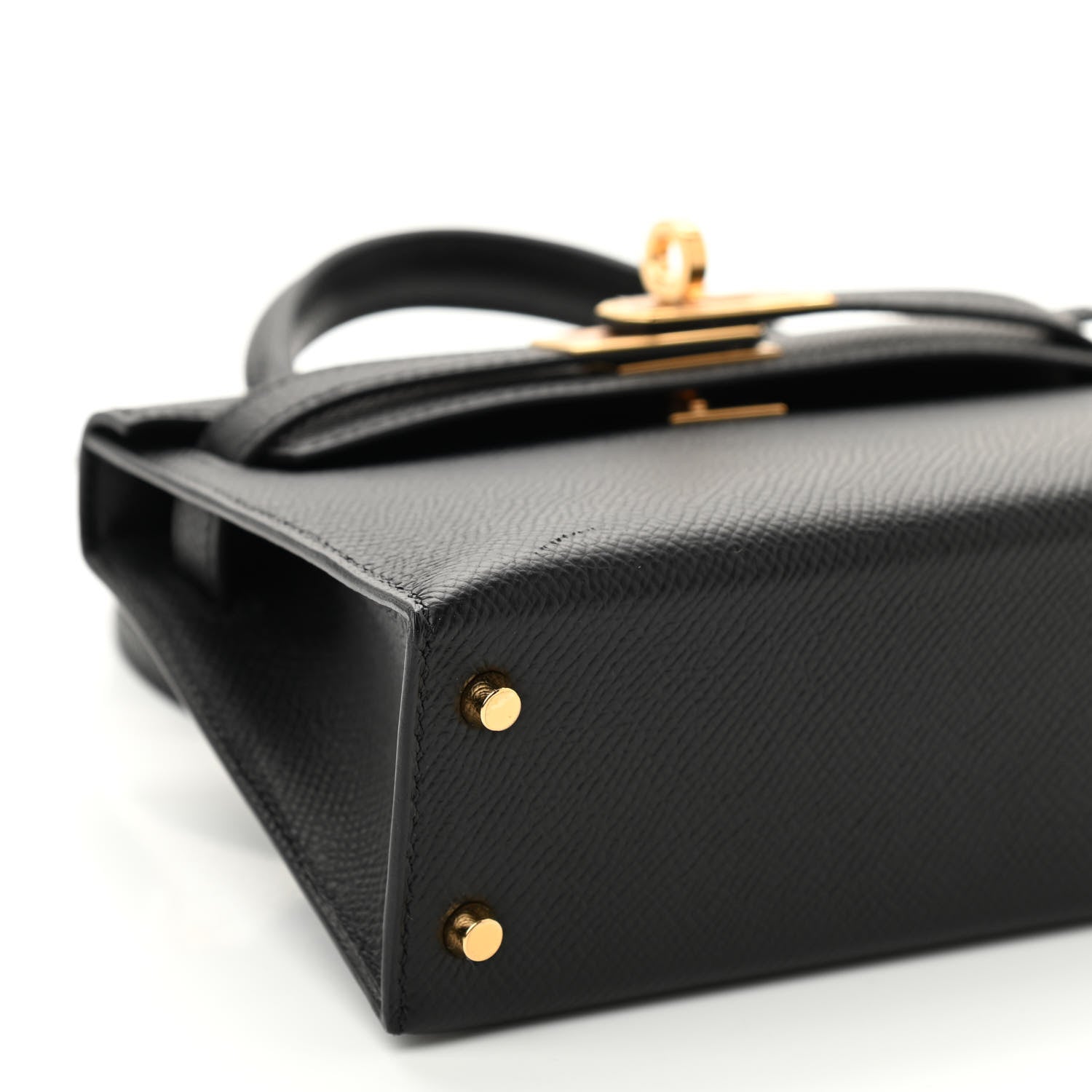 Hermes Epsom Mini Kelly Sellier 20 Black 9 of 11