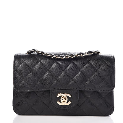 Chanel Caviar Quilted Mini Rectangular Flap Black 1 of 8