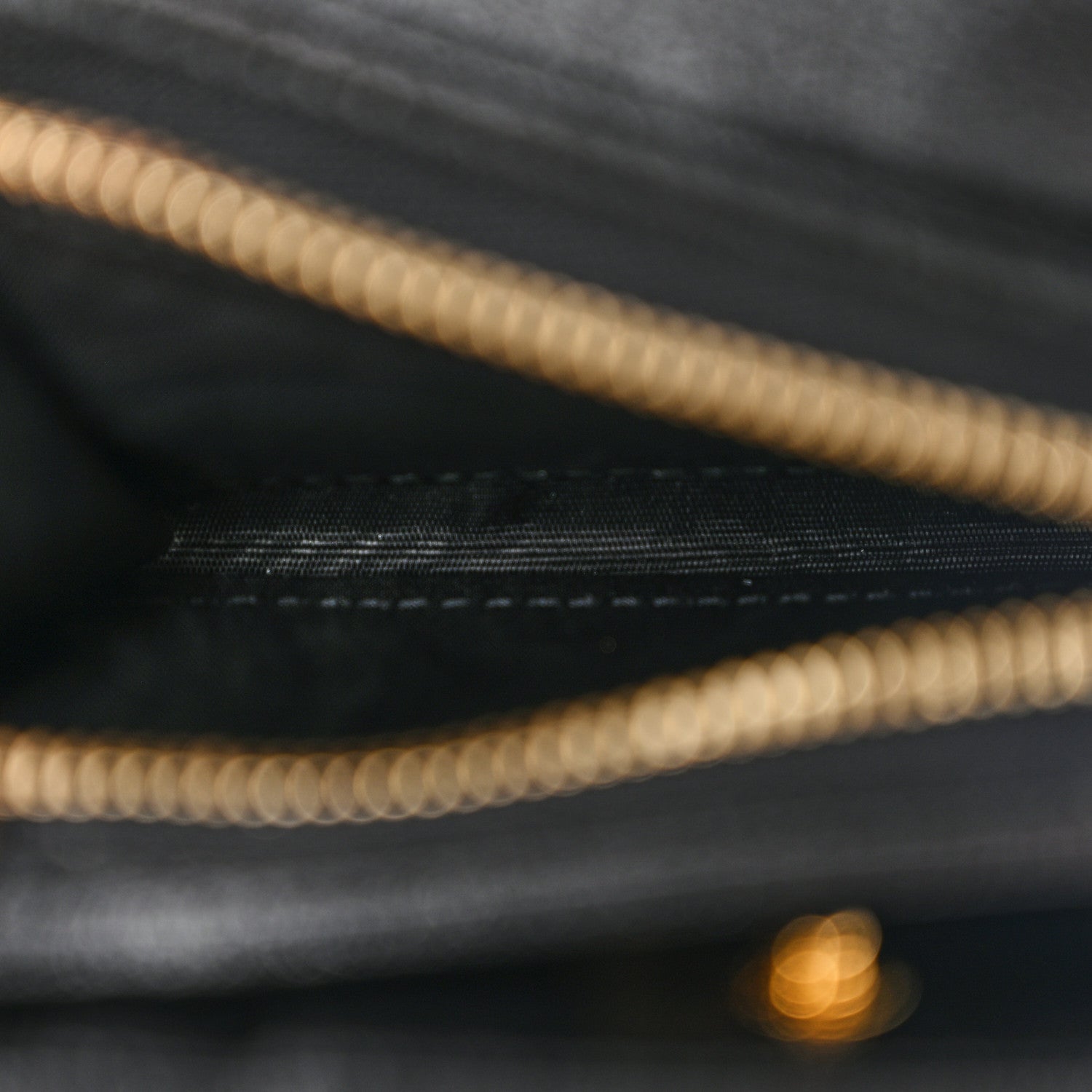 Gucci Textured Calfskin Web Rajah Trifold Black 6 of 10