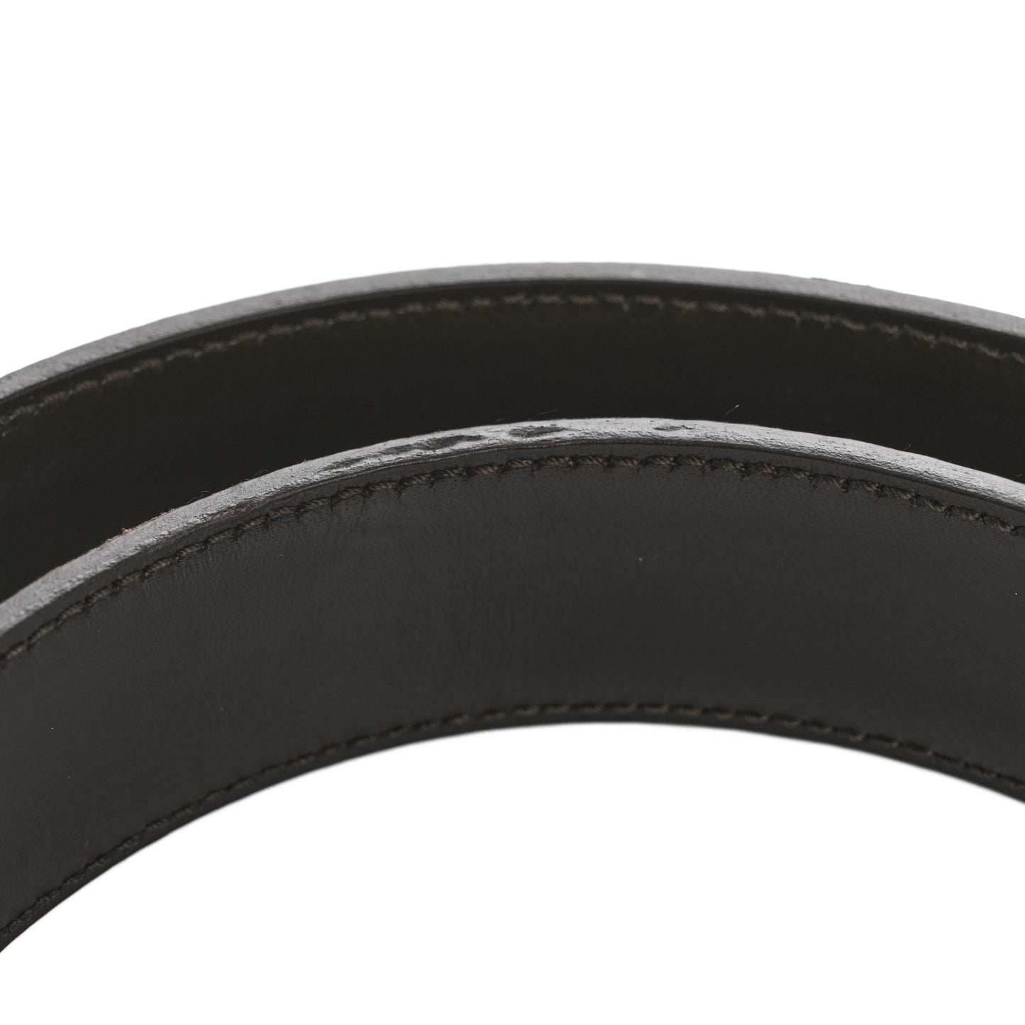 Monogram Interlocking G 90 36 Belt Dark Brown