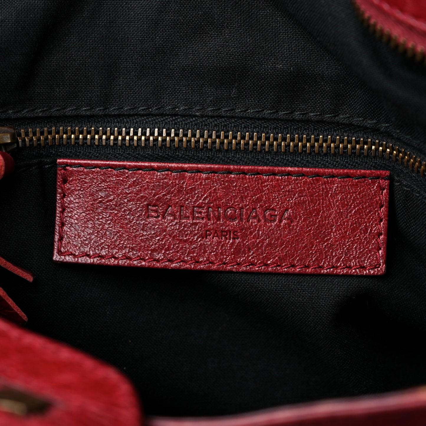 Agneau Classic Hardware Velo Rouge Cerise