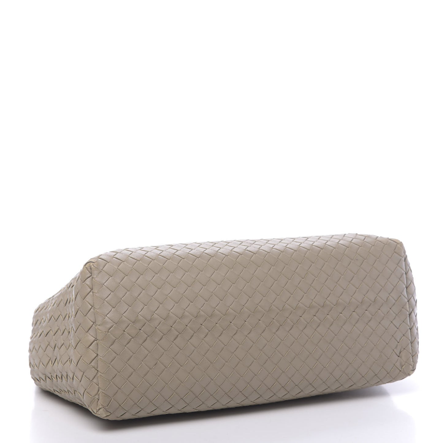 Nappa Intrecciato Medium Garda Bag Fume