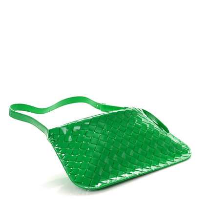 Bottega Veneta Spazzolato Intrecciato Flap Shoulder Bag Parakeet 4 of 10