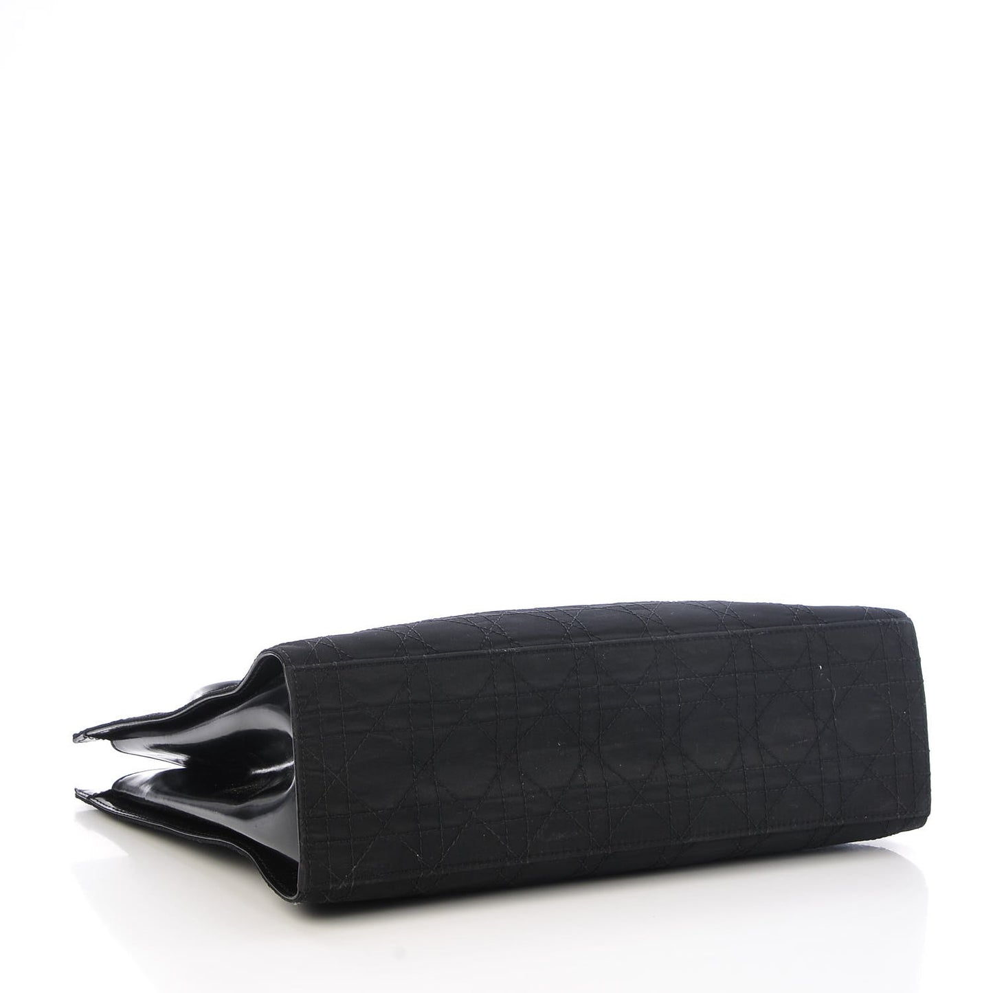 Nylon Cannage Tote Black