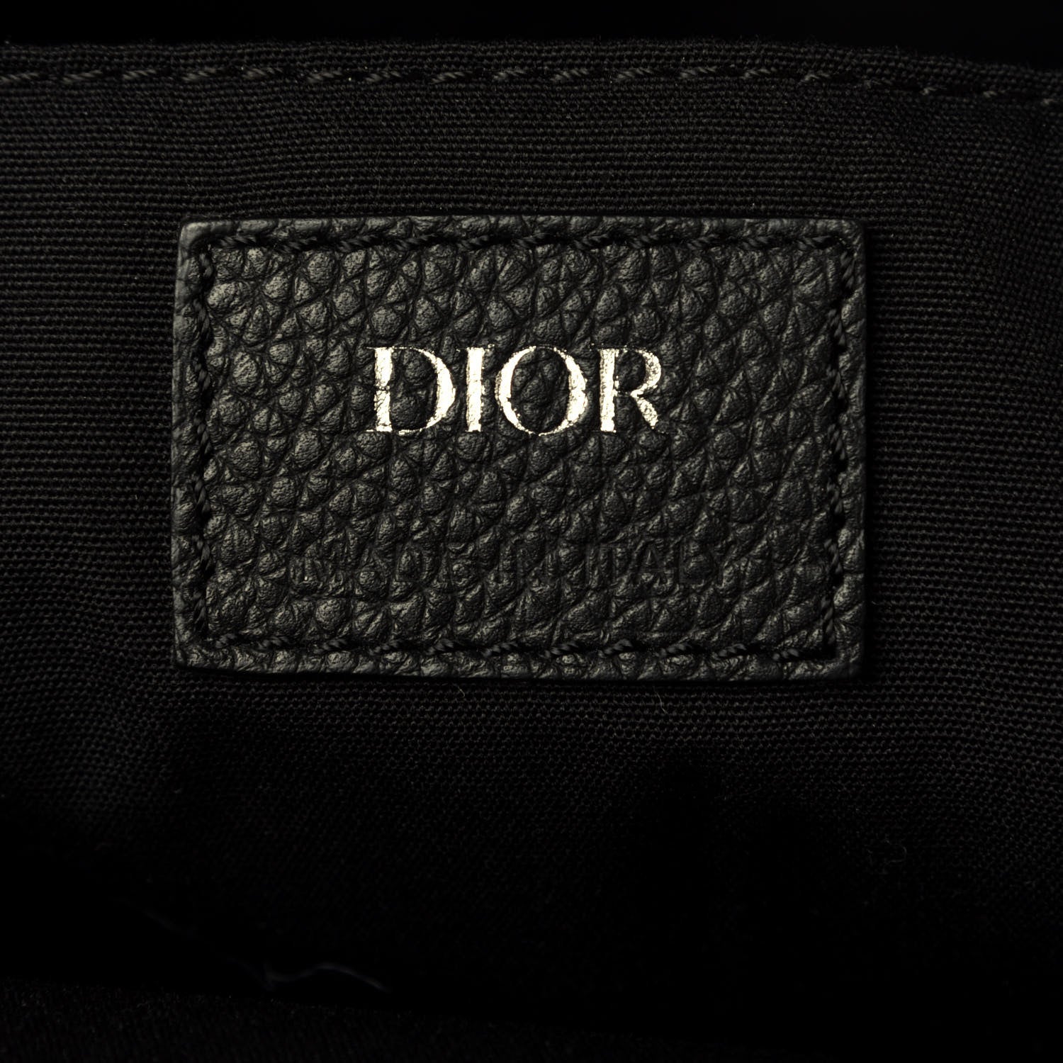 Christian Dior Oblique Calfskin Rider Backpack Beige Black 6 of 14