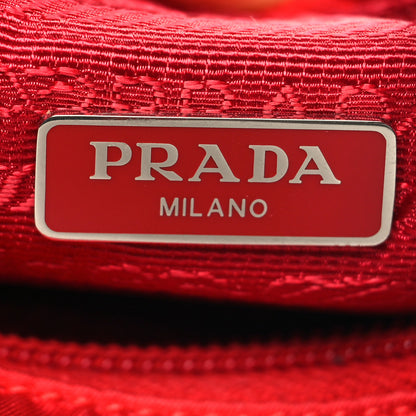 Prada Tessuto Nylon Mini Re-Edition 2000 Bag Rosso 6 of 10