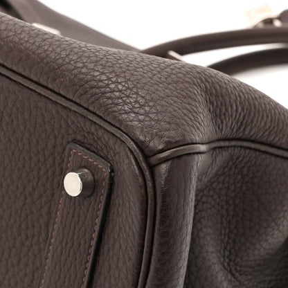 Hermes Fjord HAC Birkin 36 Chocolate 17 of 20