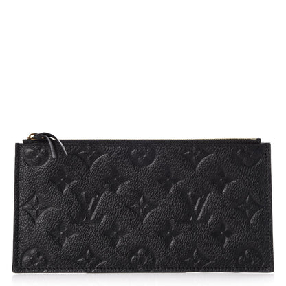Louis Vuitton Empreinte Felicie Chain Wallet Zippered Insert Black 1 of 6
