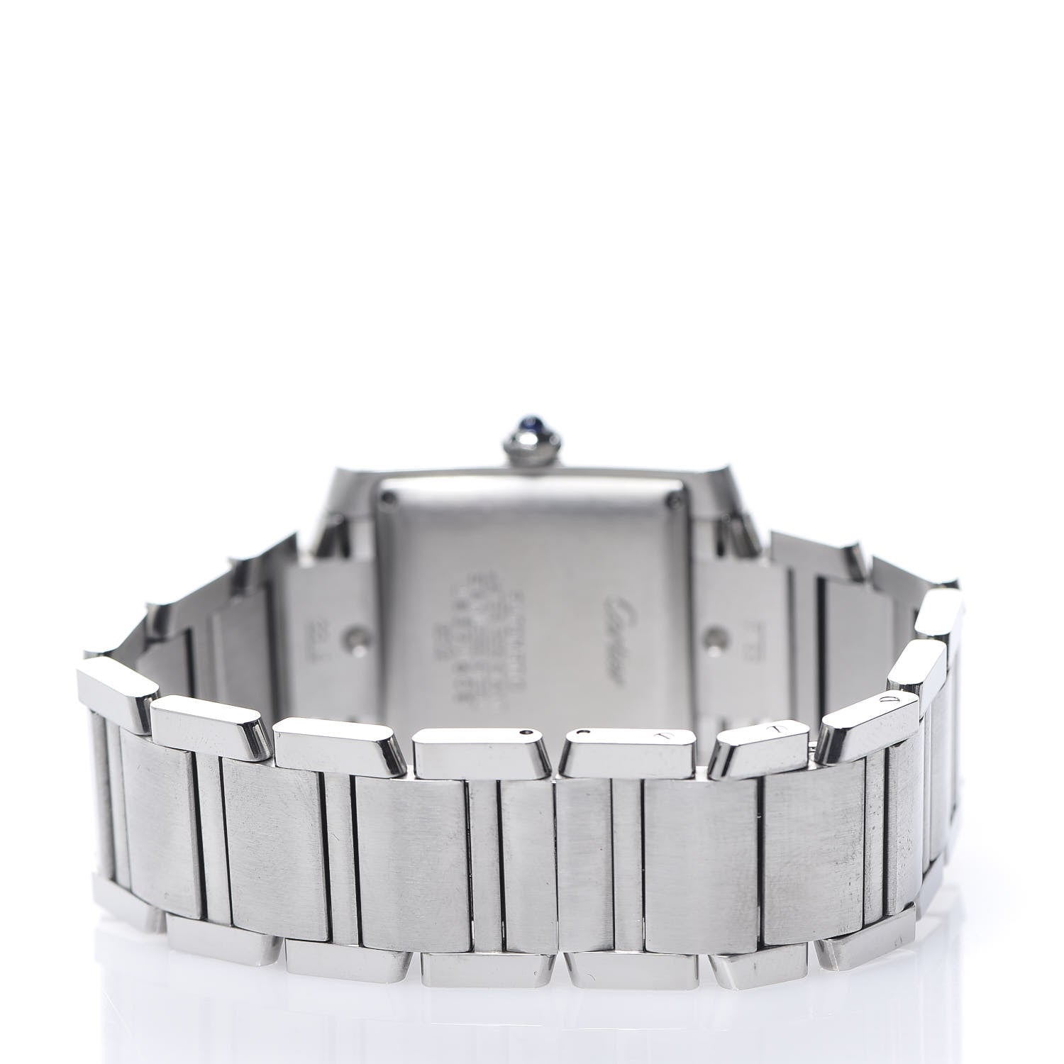 Cartier Stainless Steel 28mm Tank Francaise Automatic Watch 3 of 6