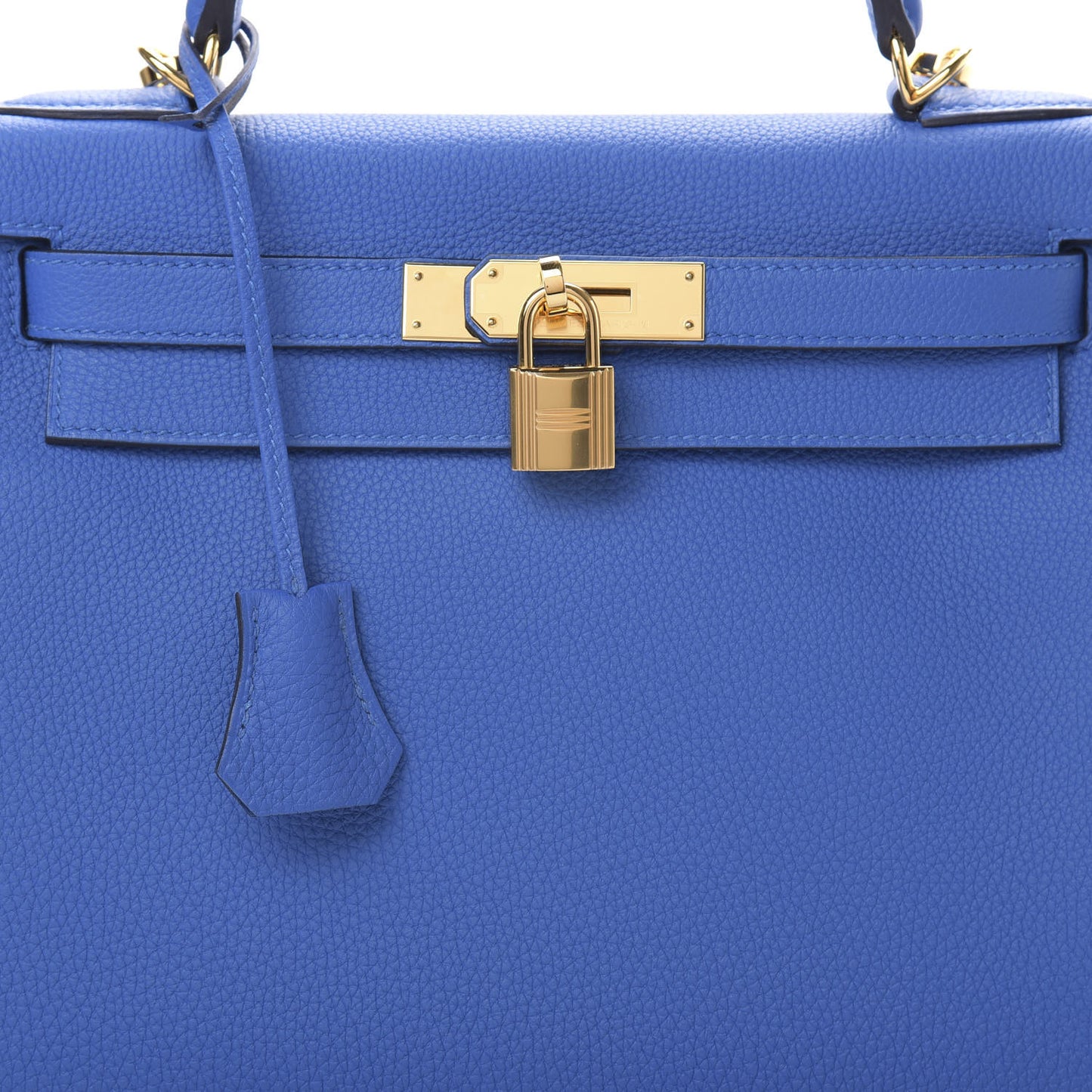 Togo Kelly Retourne 28 Bleu Zellige