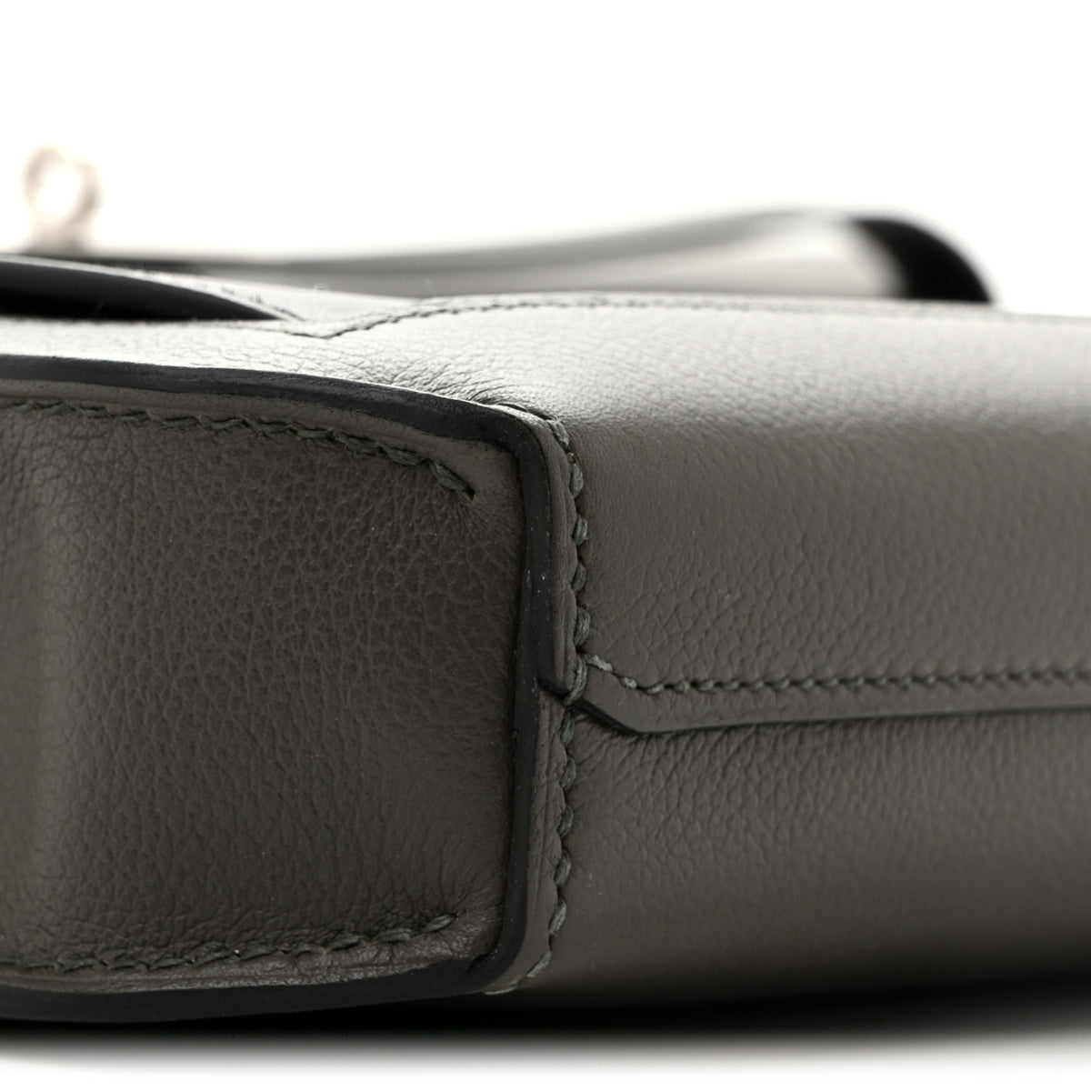 Evercolor Evergrain Barenia Kelly Depeches 36 Briefcase Vert De Gris Black Fauve