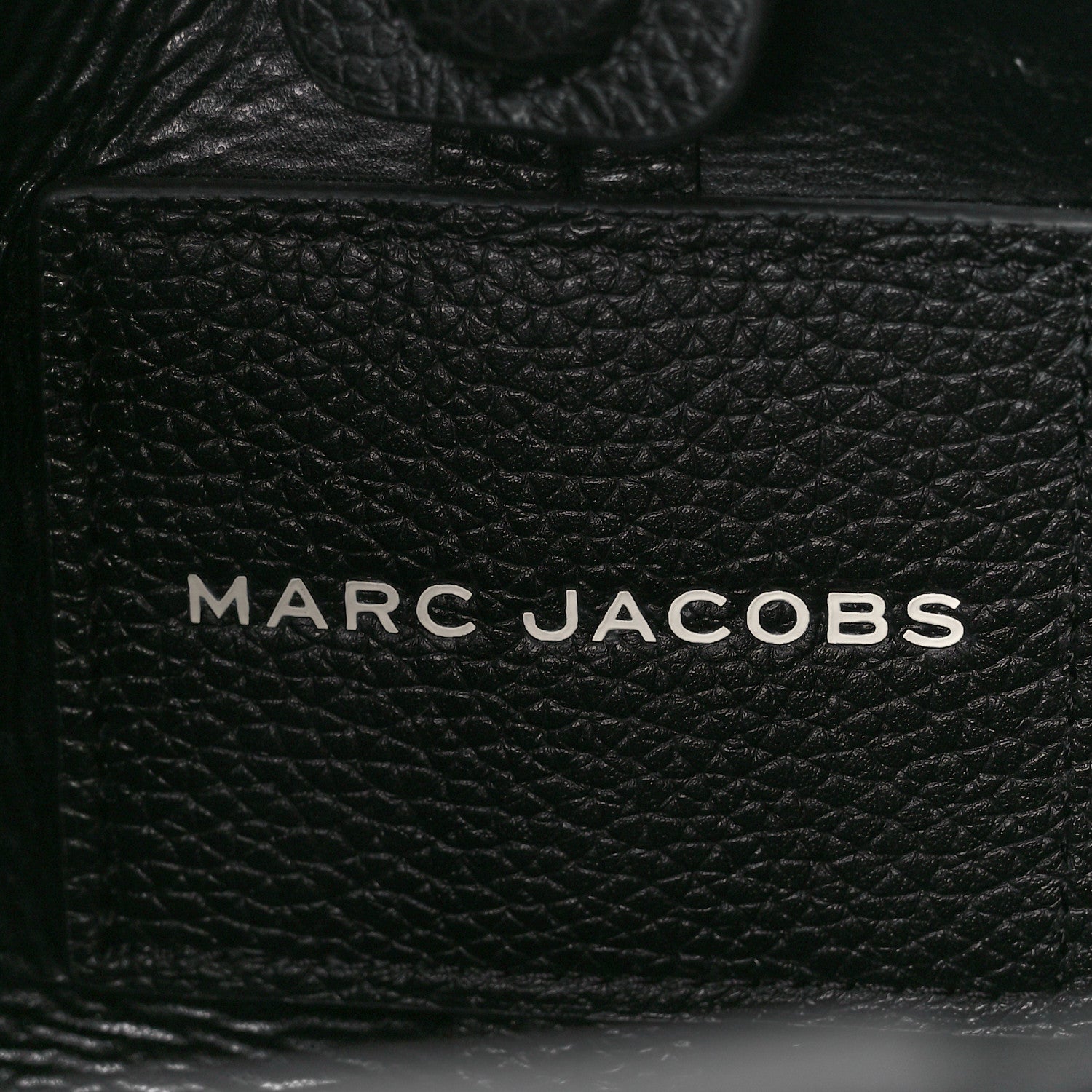 Marc Jacobs Grained Calfskin Mini The Sack Bag Black 6 of 11
