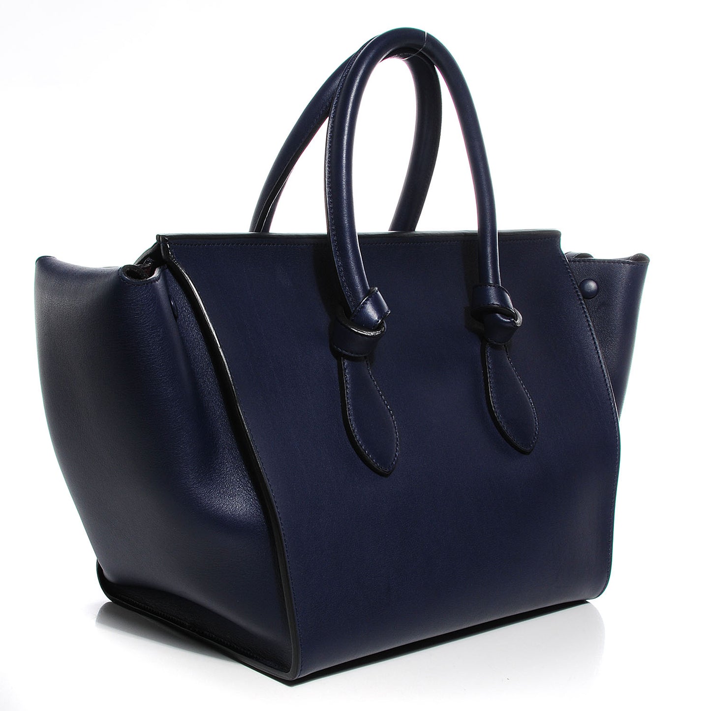 Smooth Calfskin Small Tie Knot Tote