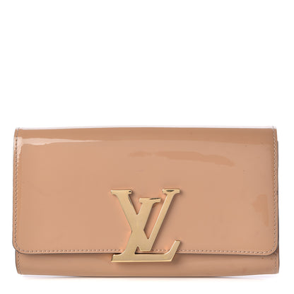Louis Vuitton Patent Louise Clutch Nude 1 of 14