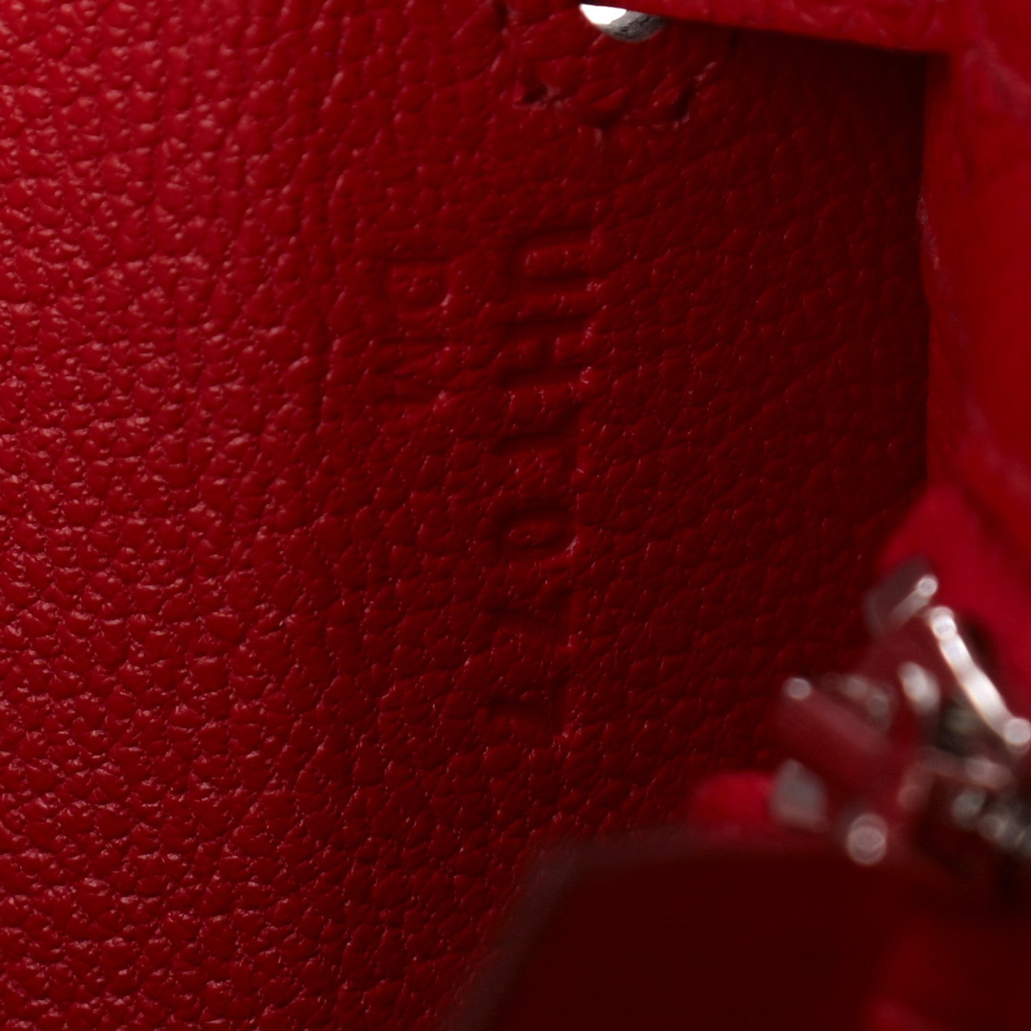 Hermes Epsom Kelly Sellier 25 Rouge De Coeur 7 of 11