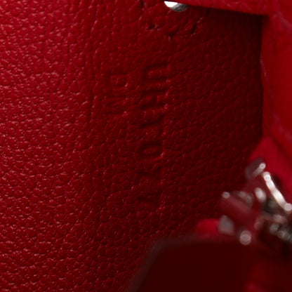 Hermes Epsom Kelly Sellier 25 Rouge De Coeur 7 of 11