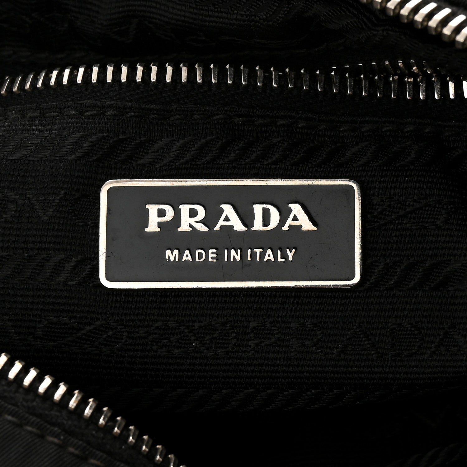 Prada Tessuto Nylon Shoulder Bag Black 6 of 12