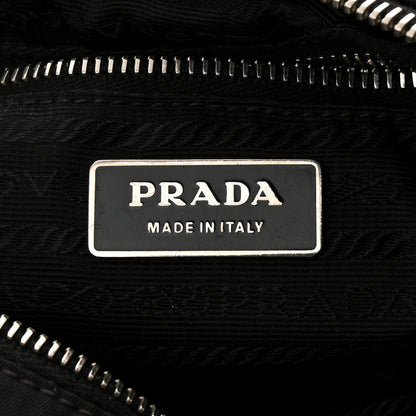 Prada Tessuto Nylon Shoulder Bag Black 6 of 12