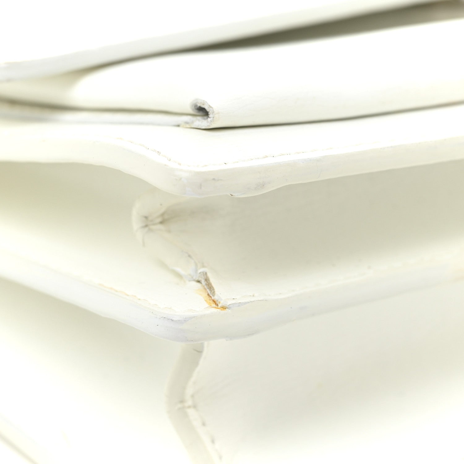 Saint Laurent Calfskin Medium Monogram Sunset White 21 of 29