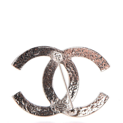 Chanel Pearl CC Brooch Pin Silver 3 of 5