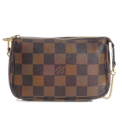 Louis Vuitton Damier Ebene Mini Pochette Accessories Bag 1 of 7