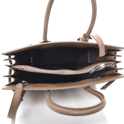Saint Laurent Grained Calfskin Small Sac De Jour Dark Beige 6 of 19