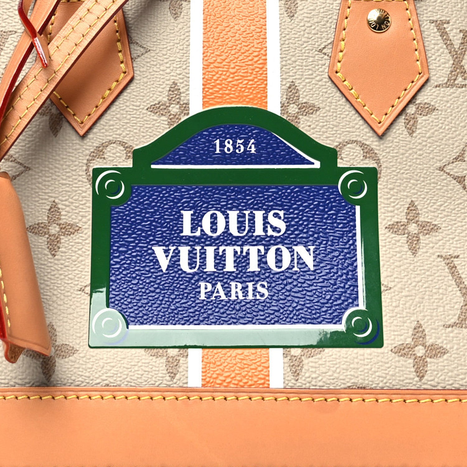 Louis Vuitton Monopaname Alma BB Beige Ocher 7 of 9
