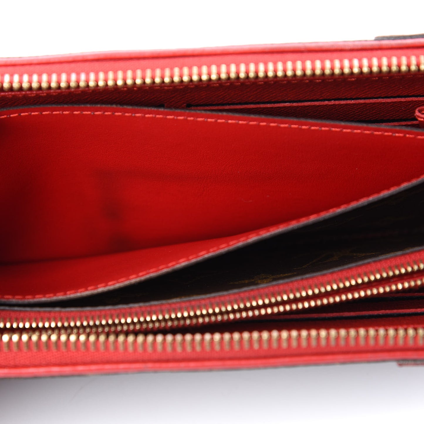 Monogram Retiro Zippy Wallet Cherry