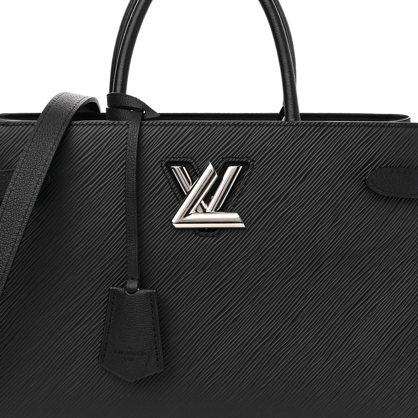 Epi Twist Tote Black