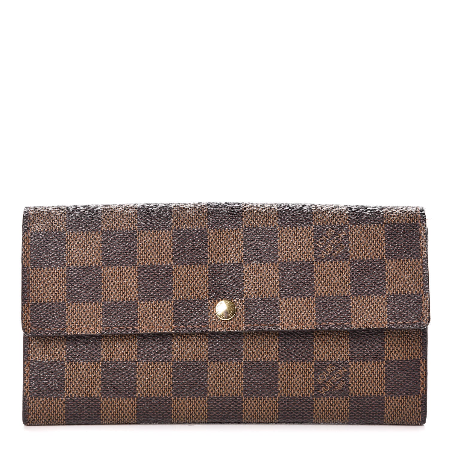 Louis Vuitton Damier Ebene Sarah Wallet 1 of 9