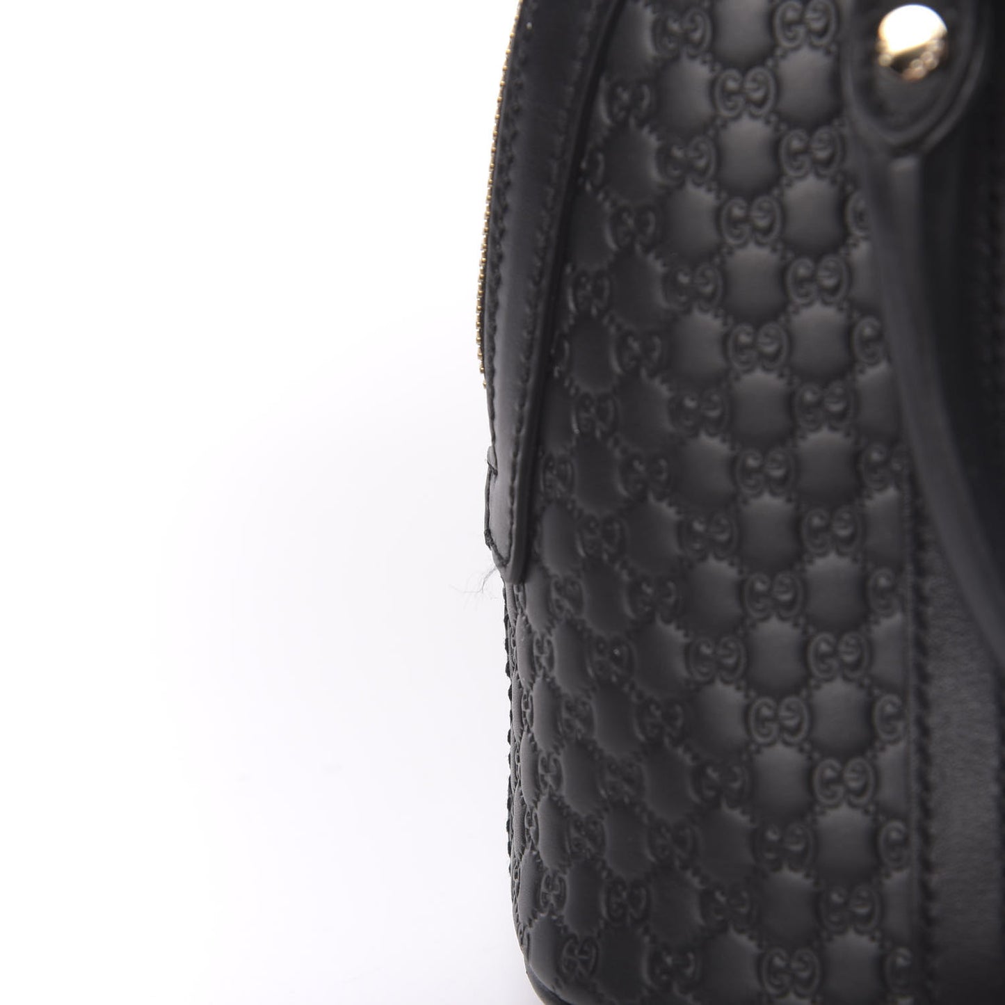 Microguccissima Mini Dome Bag Black