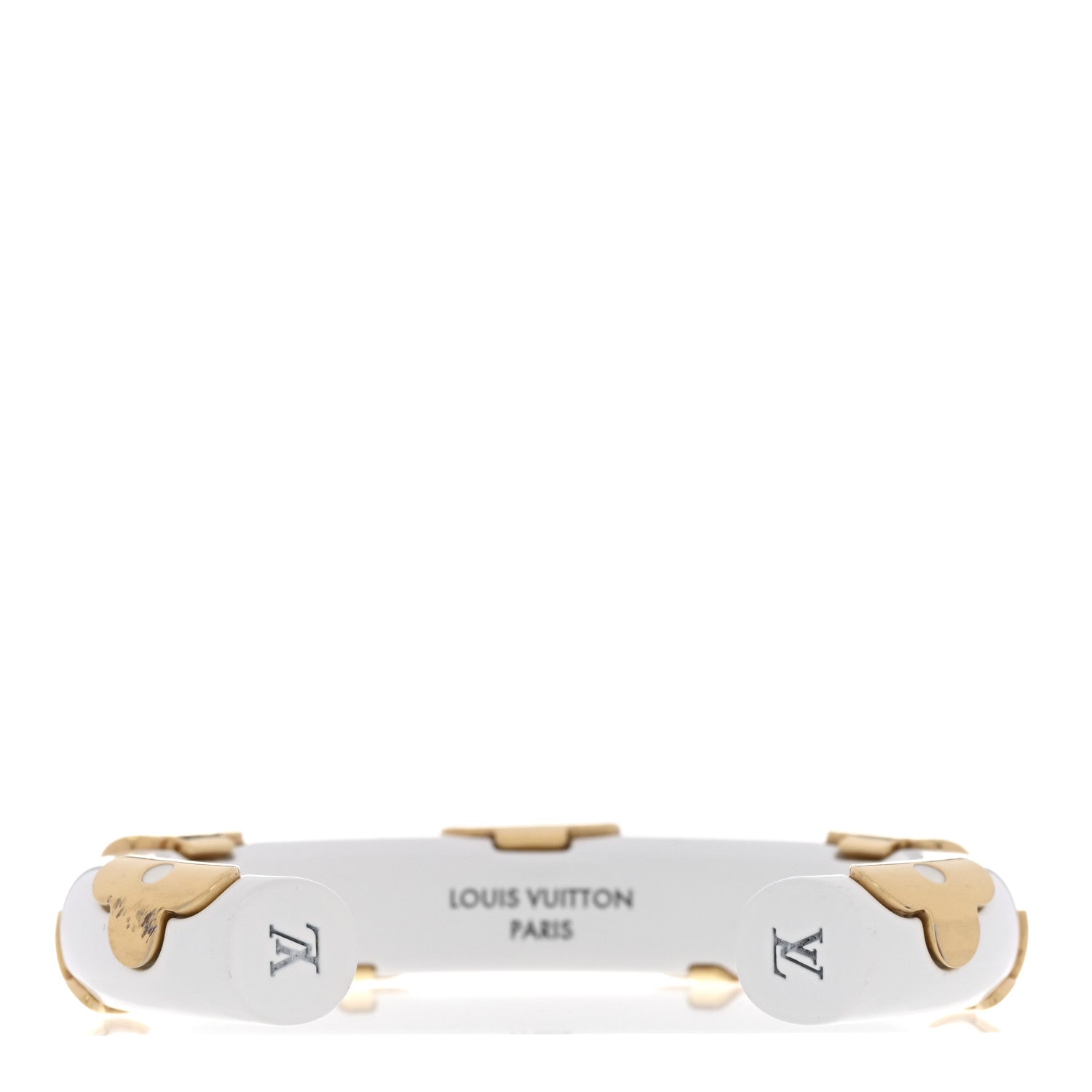 Louis Vuitton Resin Daily Monogram Bracelet S White 3 of 6