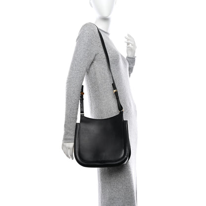 The Row Smooth Calfskin Hunting Bag 11 Black 2 of 11