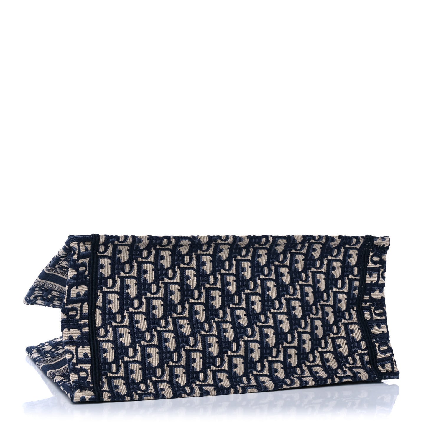 Oblique Medium Book Tote Blue Multicolor