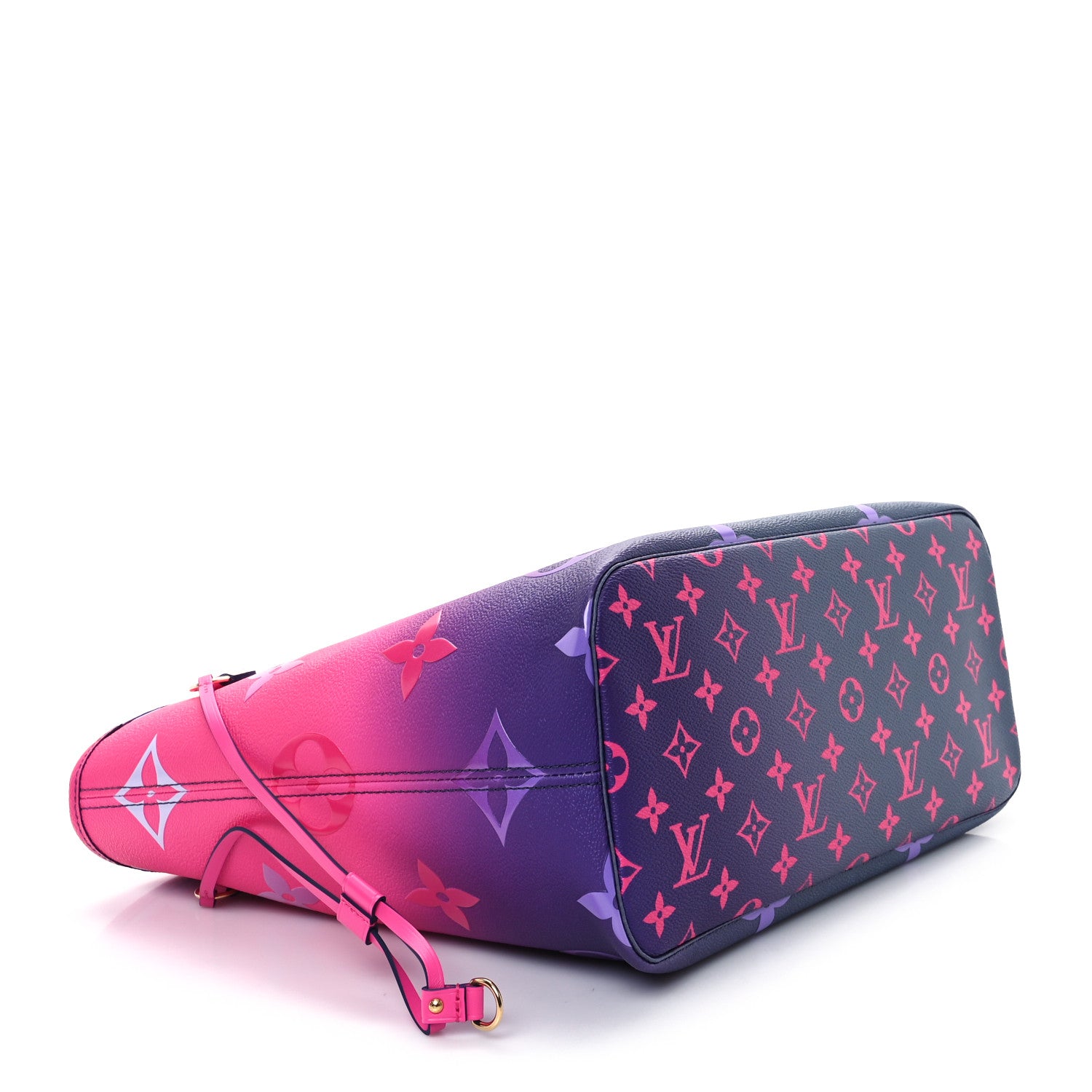 Louis Vuitton Monogram Giant Spring In The City Neverfull MM Midnight Fuchsia 5 of 11