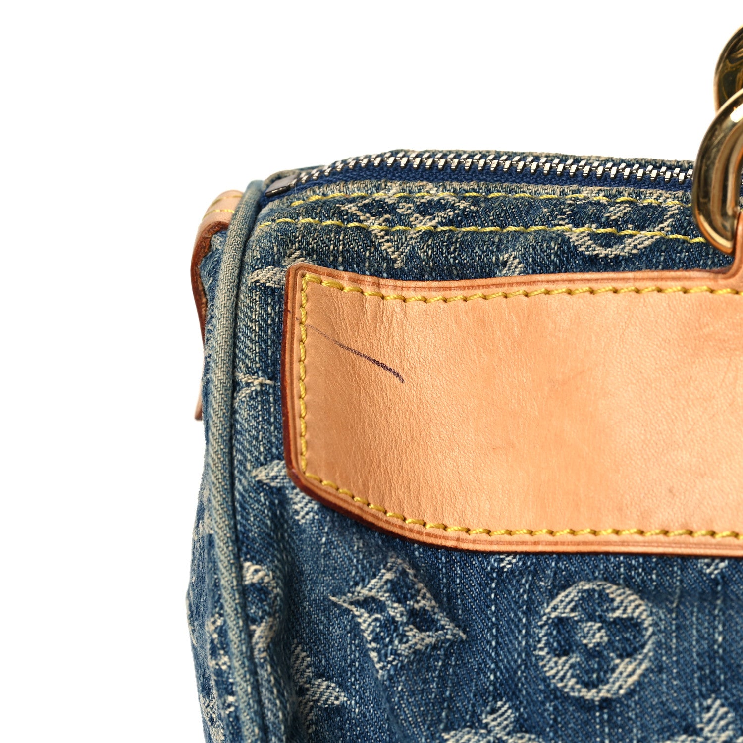 Louis Vuitton Monogram Denim Neo Speedy Blue 10 of 12