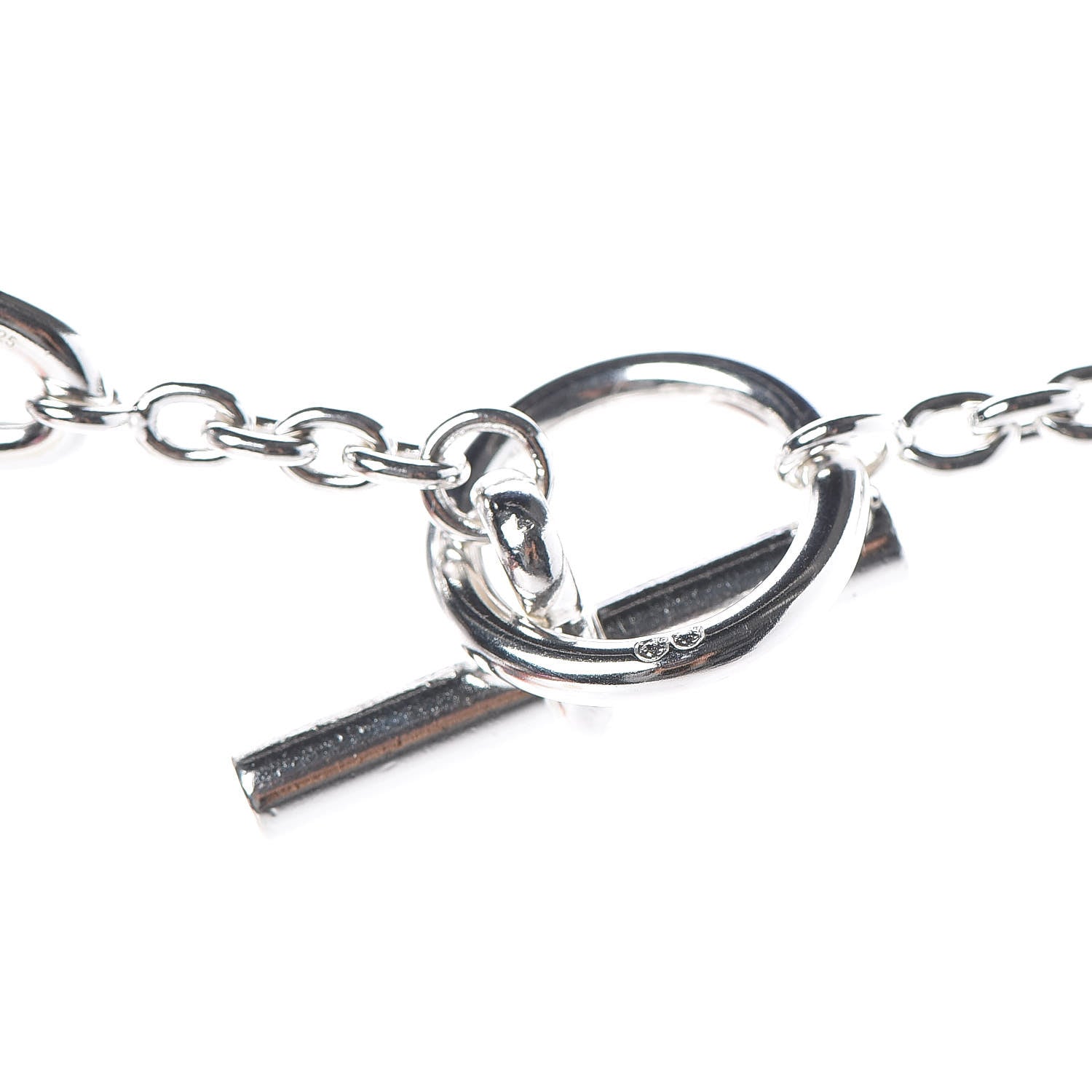 Hermes Sterling Silver Farandole Necklace 120 4 of 4