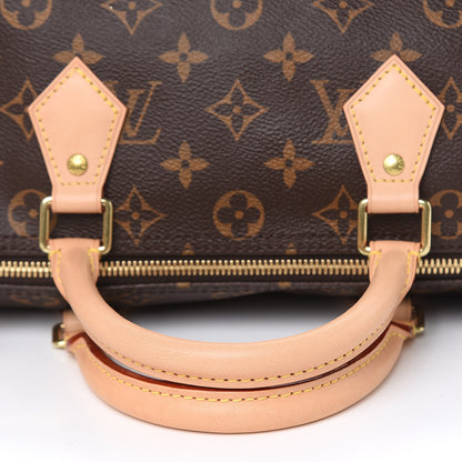 Louis Vuitton Monogram Speedy Bandouliere 30 10 of 10