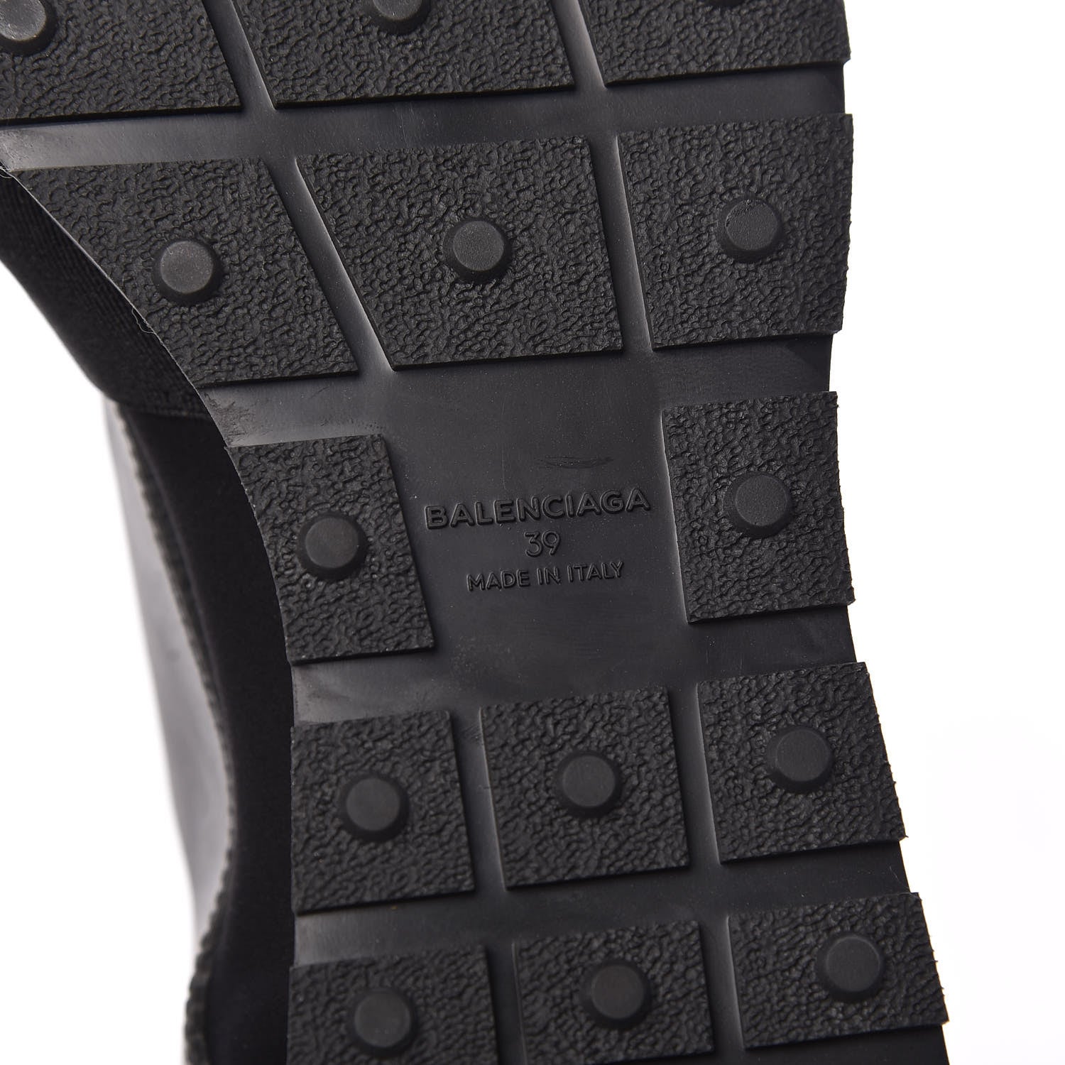 Balenciaga Mesh Calfskin Neoprene Suede Womens Race Runner Sneakers 39 Black 6 of 7