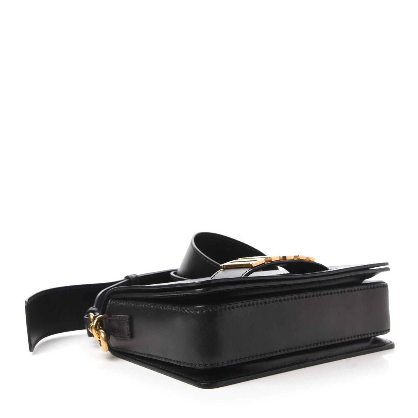 Smooth Calfskin Dio(r)evolution Flap Bag Black