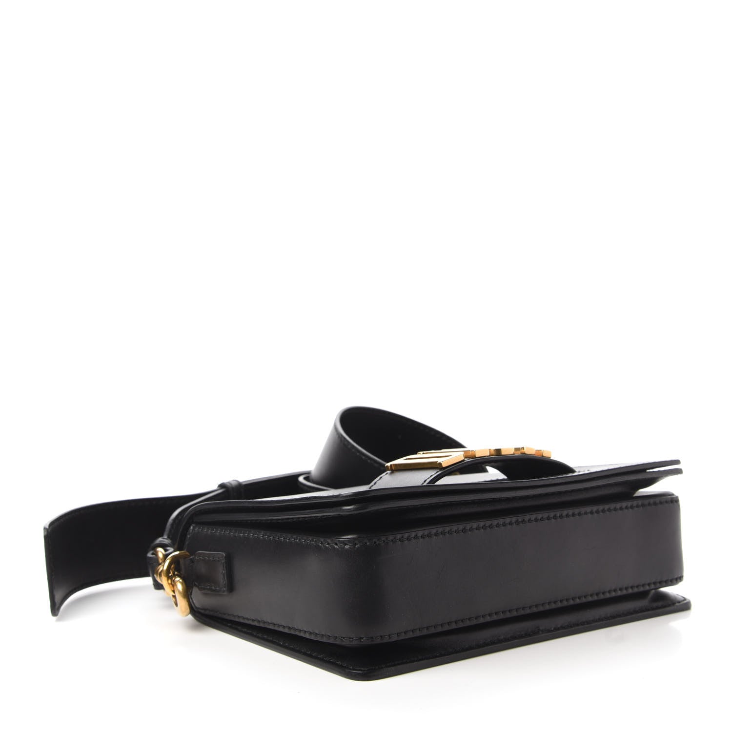 Christian Dior Smooth Calfskin Dio(r)evolution Flap Bag Black 4 of 11