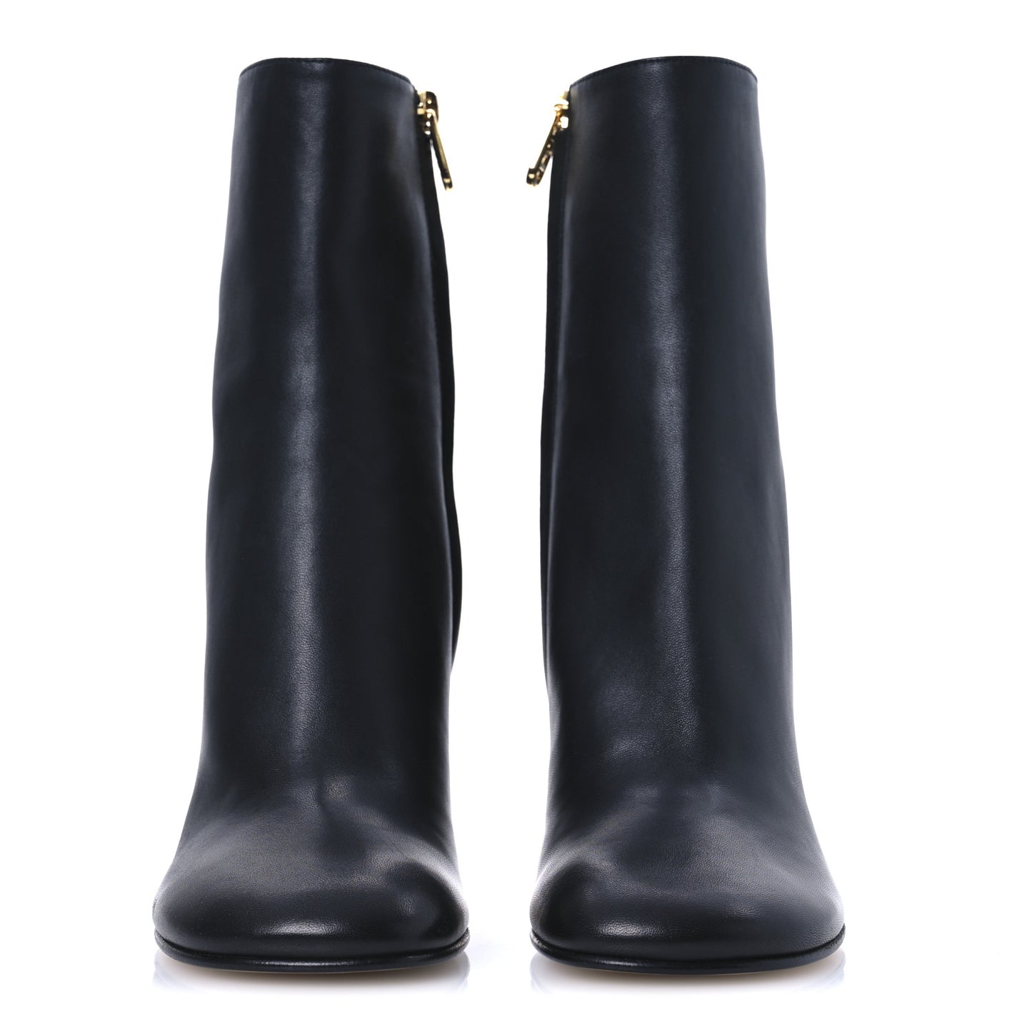 Nappa Fendi First 95mm Ankle Boots 36 Black